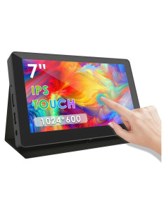 Monitor Portátil Táctil Kalesmart 7" IPS HDMI 1024x600