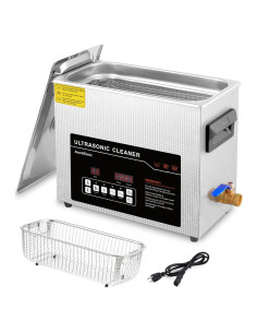 Limpiador Ultrasónico 6L ACMESONIC Digital Acero Inoxidable