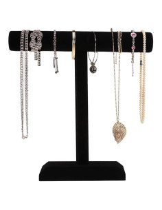 Soporte de Joyería Barelove Terciopelo Negro 30.5 cm