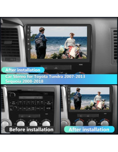 Estéreo de Coche Litillbuly Android 13 10.1" 2GB 64GB para Toyota 2