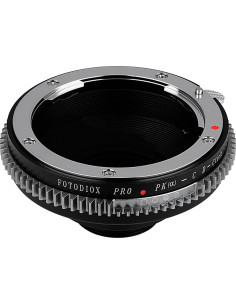 Adaptador de lente Fotodiox PKAF-C-P para Pentax K C-Mount 2