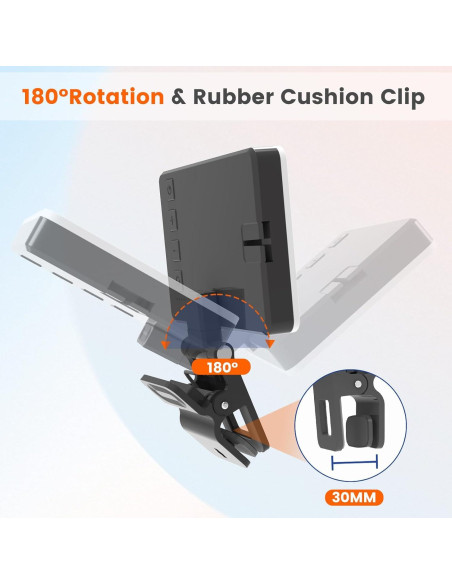 Luz de Selfie UBeesize TBC001 Recargable 10.5x7.5cm 3 Modos Luz de Selfie UBeesize TBC001 Recargable 10.5x7.5cm 3 Modos