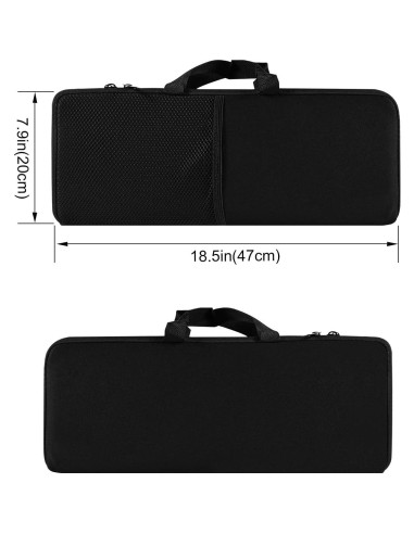 Funda de Teclado Portátil Neopreno EiiJugaloo MK345/MK850