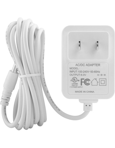 Adaptador de CA LEFXMOPHY AD002 para HoMedics 6V