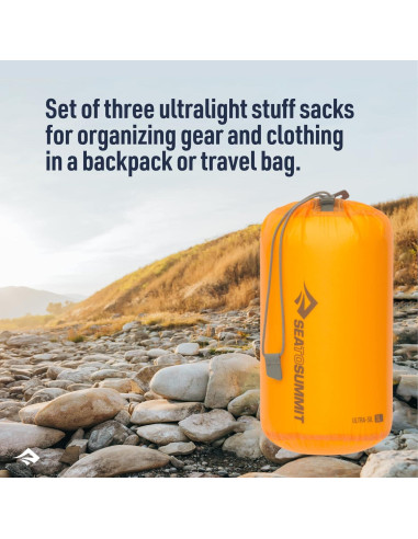 Juego de 3 bolsas de compresión Sea to Summit 3L 5L 8L