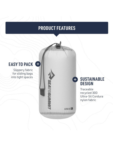 Juego de 3 bolsas de compresión Sea to Summit 3L 5L 8L