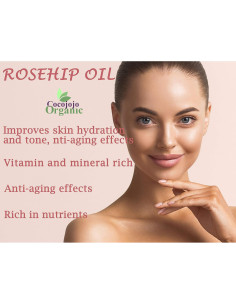 Aceite de Rosa Mosqueta Orgánico Cocojojo 227 ml Hidratante 2