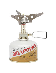 Estufa Ultraligera Snow Peak GST-120R de Titanio 0.057 kg