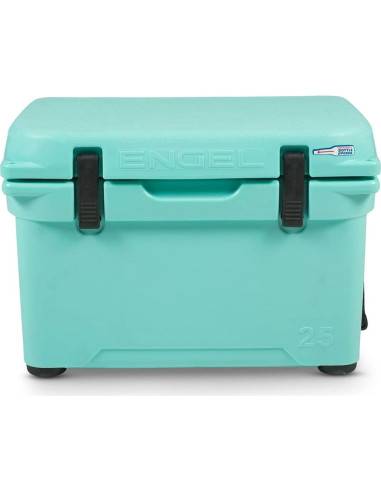 Enfriador Engel 25 Verde Agua 19.87L Alta Retención de Hielo