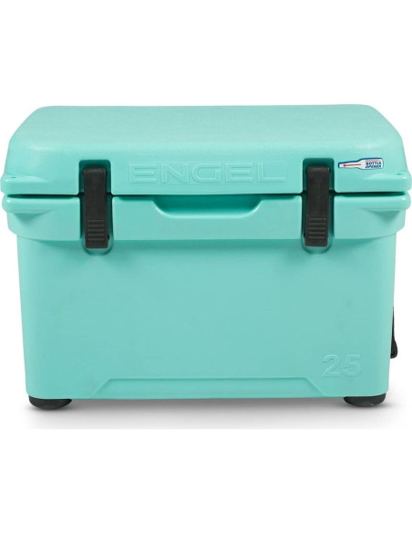 Enfriador Engel 25 Verde Agua 19.87L Alta Retención de Hielo