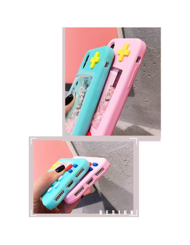 Funda Squishy 3D Cartoon para iPhone 6/6s - LA GO GO Azul