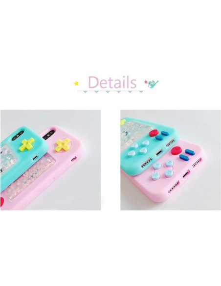 Funda Squishy 3D Cartoon para iPhone 6/6s - LA GO GO Azul