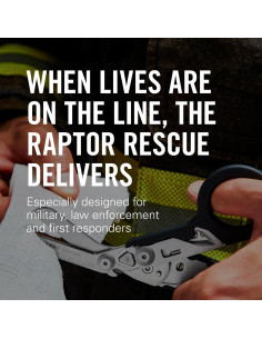 Tijeras de Emergencia Leatherman Raptor Rescue 6-en-1 Rojo/Negro 2