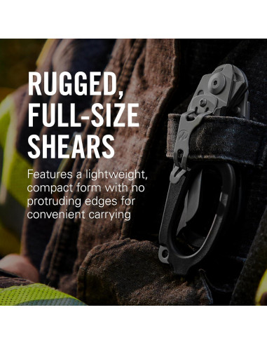 Tijeras de Emergencia Leatherman Raptor Rescue 6-en-1 Rojo/Negro