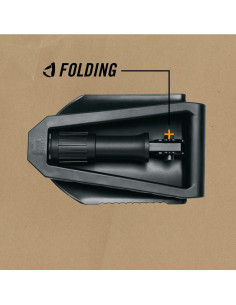 Pala Plegable Gerber E-Tool Negra 0.61m con Cuchilla Serrada 2