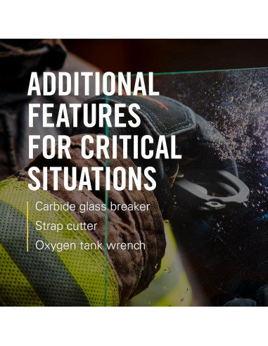 Tijeras de Emergencia Leatherman Raptor Rescue 6-en-1 Rojo/Negro