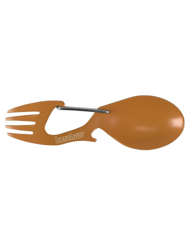 Kershaw Ration Spork Multi Tool Acero Inoxidable Naranja