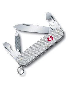 Cuchillo Suizo Victorinox Cadet Alox 9 Funciones Plata