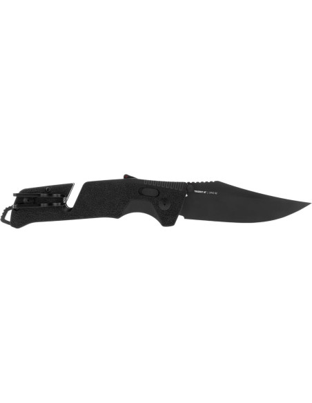Cuchillo Plegable SOG Trident AT Blackout 9.53 cm Acero D2