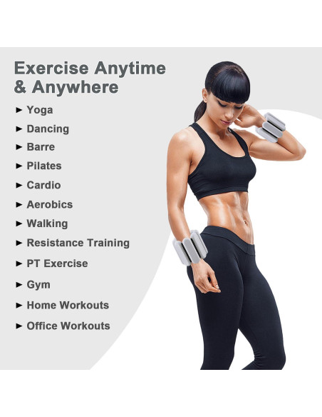 Pesas de Muñeca y Tobillo AGNISIRM 0.45 kg Set de 2