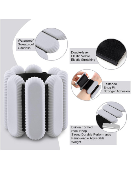 Pesas de Muñeca y Tobillo AGNISIRM 0.45 kg Set de 2