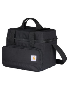 Enfriador Aislado Carhartt Negro 18 Latas Repelente Agua