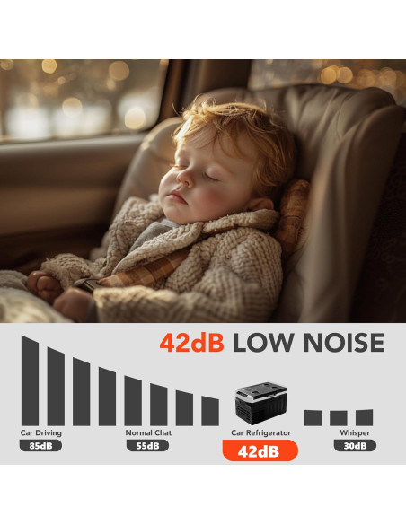 Refrigerador Portátil EKOJUCE 21L 12V/24V DC y 100-240V AC Refrigerador Portátil EKOJUCE 21L 12V/24V DC y 100-240V AC