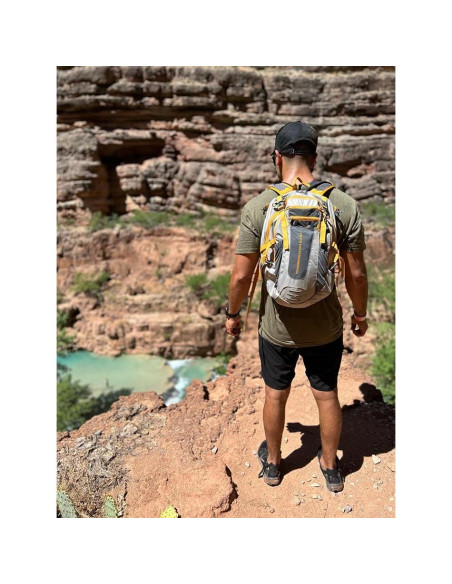 Mochila de Hidratación ALPS Mountaineering Hydro Trail 15L Gris/Naranja