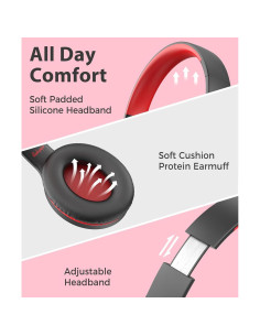 Auriculares Rockpapa C24 para Niños con Micrófono 3.5mm 2