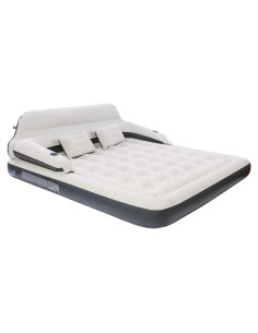 Colchón de Aire Inflable Queen JEAOUIA 22.86cm Doble Portátil