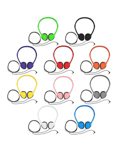 Auriculares On Ear Maeline A5X-PRO para Estudiantes - Negro 2