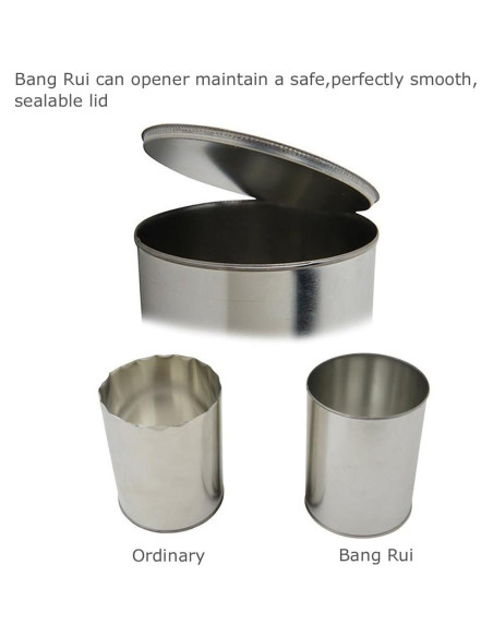 Abrelatas Eléctrico Automático Bangrui Verde 17.9x6.9cm