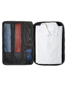 DEGELER Bolsa para Camisas Azul - Organizador de Viaje 40x28cm