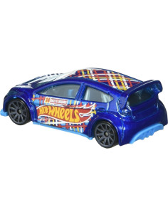 Hot Wheels Equipo de Carreras 2017 Ford Fiesta Azul 1:64 2