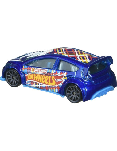 Hot Wheels Equipo de Carreras 2017 Ford Fiesta Azul 1:64