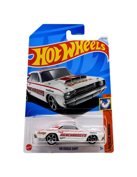 Hot Wheels Dodge Dart 1968 Die Cast 1:64 Escala