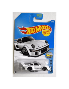 Hot Wheels Porsche 934.5 2017 Blanco 1:64 Auto de Fundición