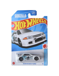 Auto de colección Hot Wheels Godzilla Nissan Skyline GT-R R32 2023