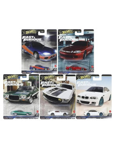 Conjunto de Autos Diecast Hot Wheels 2024 Rápido y Furioso 5 Piezas