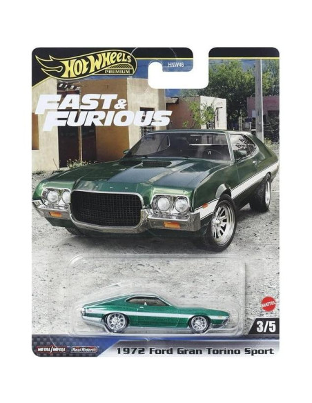 Conjunto de Autos Diecast Hot Wheels 2024 Rápido y Furioso 5 Piezas