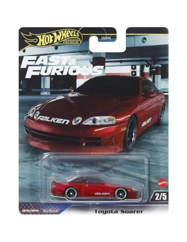 Conjunto de Autos Diecast Hot Wheels 2024 Rápido y Furioso 5 Piezas