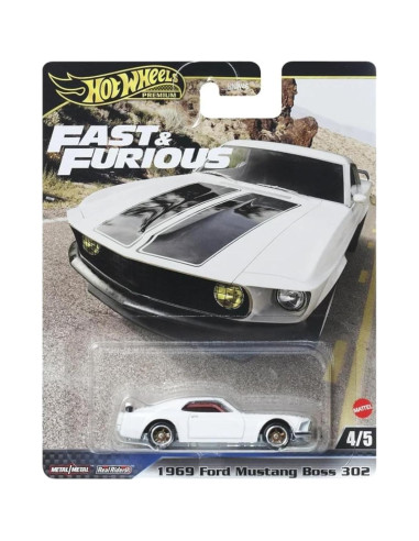 Conjunto de Autos Diecast Hot Wheels 2024 Rápido y Furioso 5 Piezas