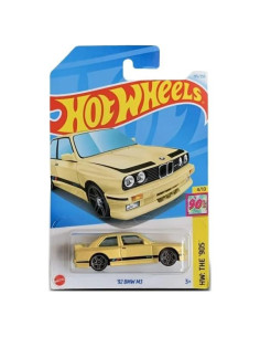 Hot Wheels BMW M3 1992 Amarillo 1:64 Coleccionable