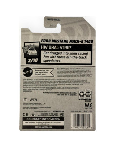 Hot Wheels Ford Mustang Mach-E 1400 Escala 1:64 Mattel 2