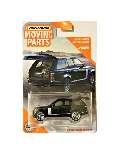 DieCast Matchbox 2018 Range Rover Vogue SE 1:64 Negro