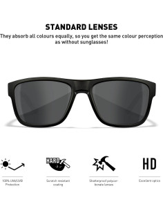 Gafas de sol Wiley X Ovation unisex con protección UV 2