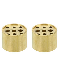 Soporte de Incienso PATIKIL - 2 Piezas de Latón para Conos y Varitas