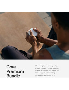 Entrenador de Meditación Core Premium con Sensores ECG 2