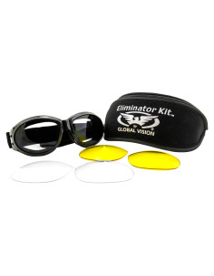 Kit de Gafas de Deporte Global Vision Eliminator 3 Lentes