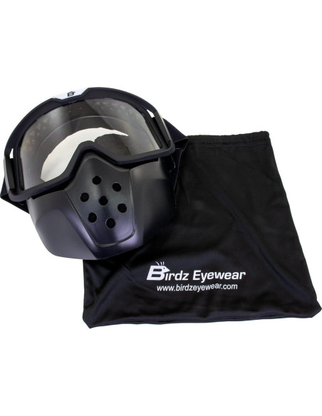 Gafas de sol Birdz Pelican para motociclismo con máscara Gafas de sol Birdz Pelican para motociclismo con máscara